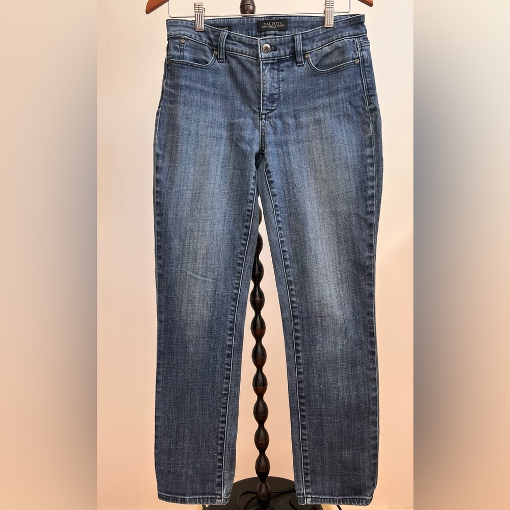 Talbots Women's Straight Leg Jeans in Blue